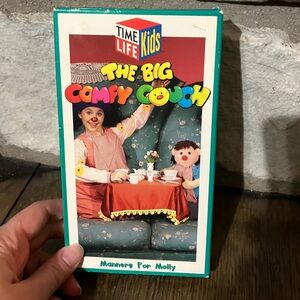 Vintage The Big Comfy Couch Molly For Manners VHS Tape